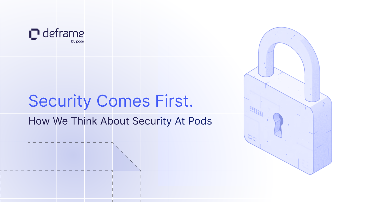 Security by Design: How Pods Approaches Onchain Execution | Deframe Blog